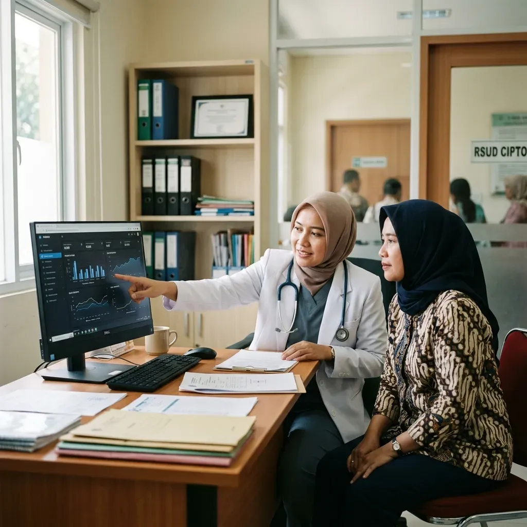 Gambar Dukung Perubahan SIMRS 2026 Menuju Pelayanan Kesehatan Paripurna: Panduan Regulasi, Interoperabilitas HL7 FHIR, dan Strategi Migrasi Faskes