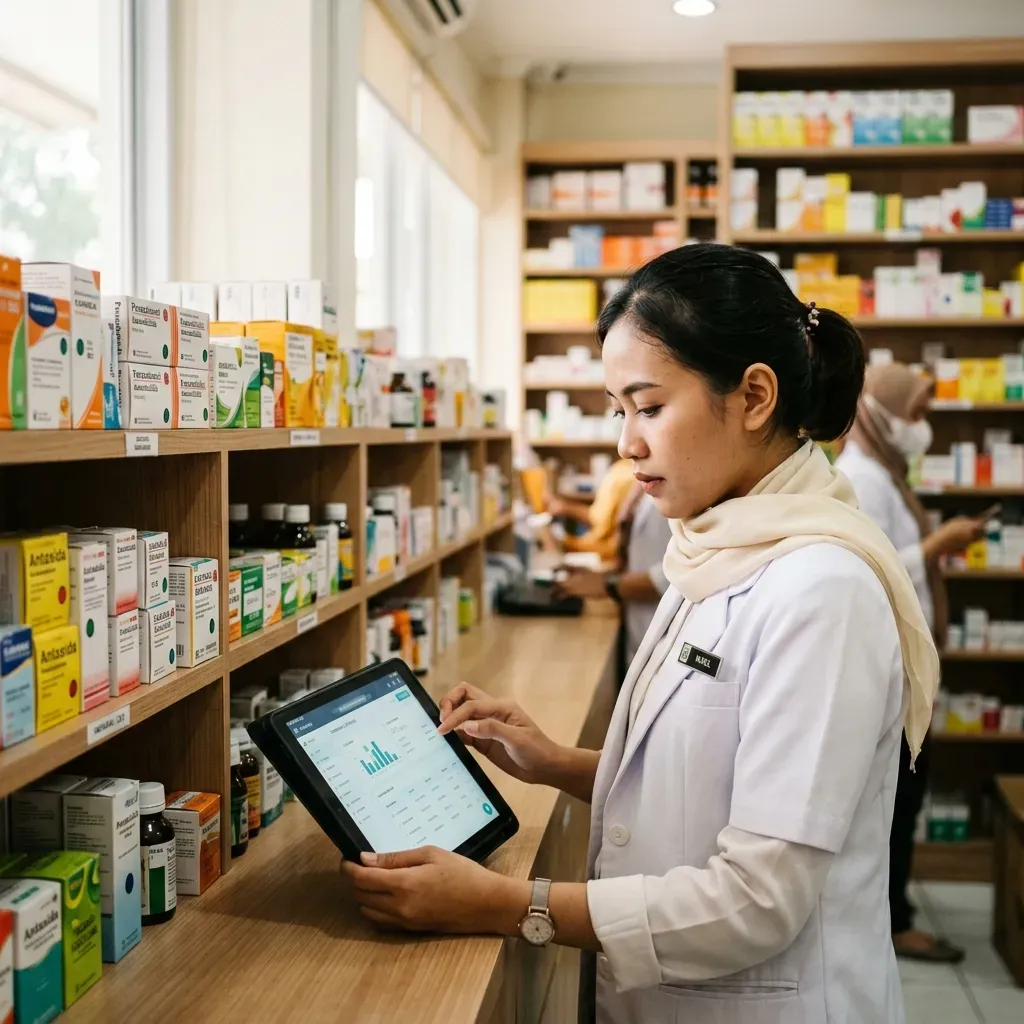 Gambar Optimalisasi Manajemen Stok Obat di Klinik: Studi Kasus, Regulasi Kemenkes, dan Transformasi Digital Farmasi