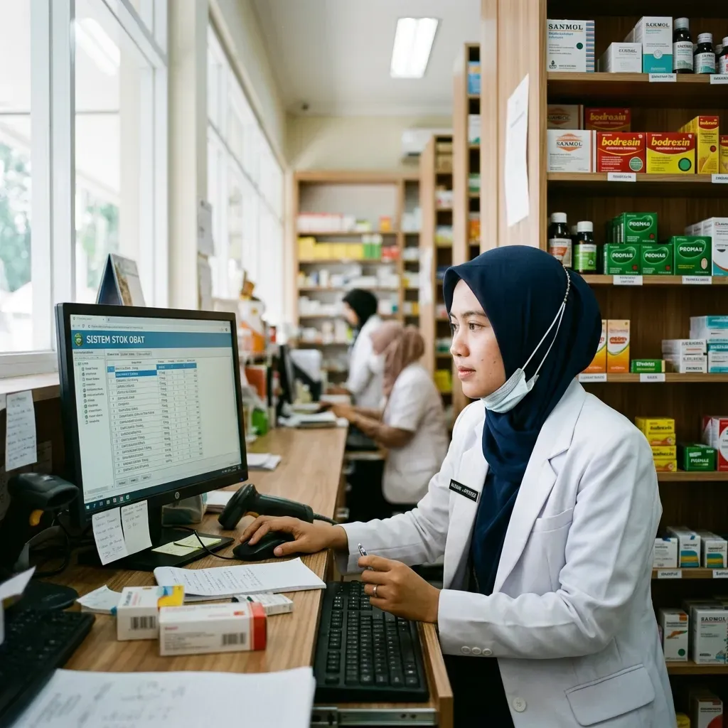 Gambar Optimalisasi Manajemen Stok Obat di Klinik: Studi Kasus, Regulasi Kemenkes, dan Transformasi Digital Farmasi