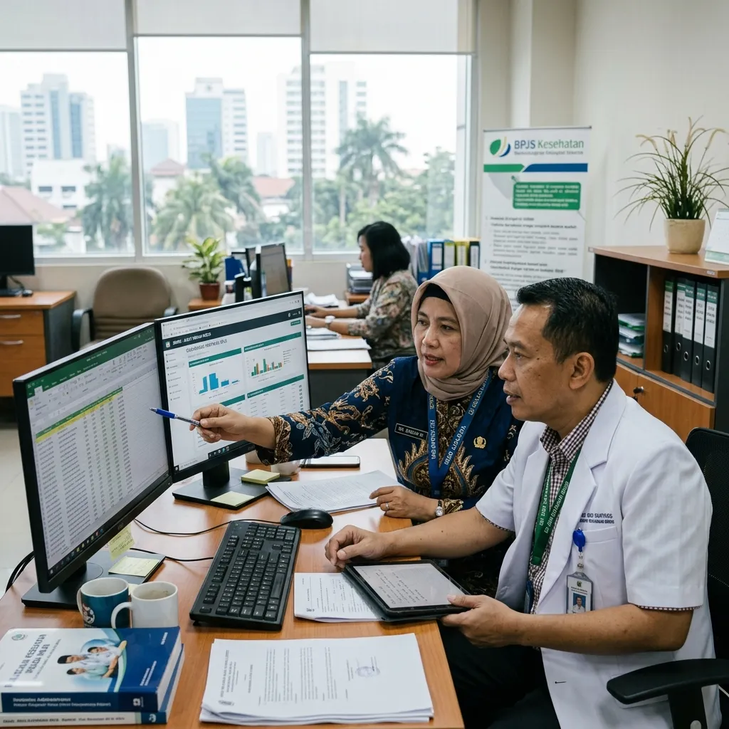 Gambar Kepatuhan Hukum Kesehatan UU No 17 2023: Risiko No E-RM No Claim dan Integrasi RME