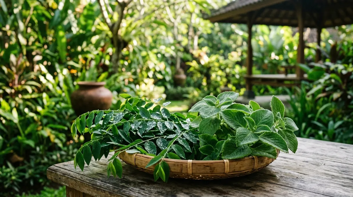 Gambar Khasiat Daun Torbangun dan Daun Katuk Sebagai ASI Booster Alami untuk Cegah Stunting Sejak Dini
