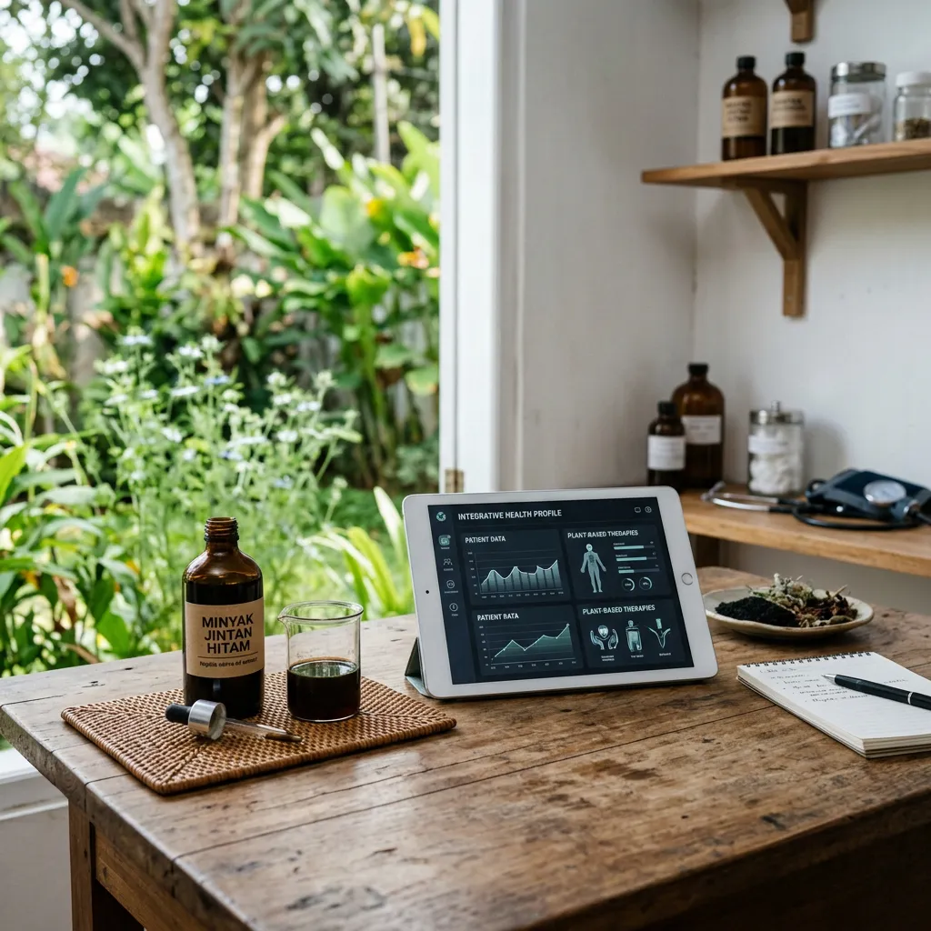 Gambar Khasiat Habbatussauda (Jintan Hitam) Menurut Riset Medis dan Integrasi Terapi Herbal Klinis