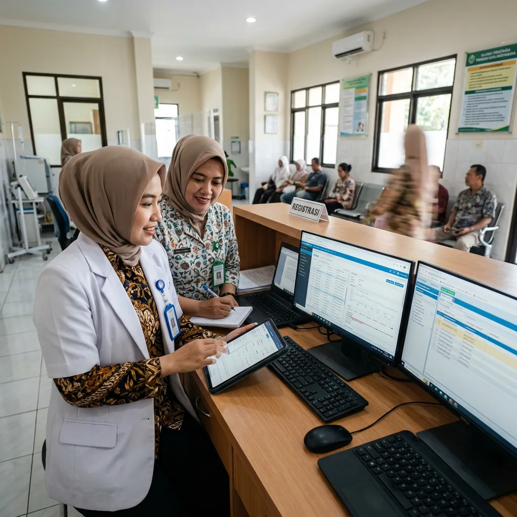 Gambar Strategi Manajemen Klinik Pratama: Panduan Efisiensi Operasional, Kepatuhan SEB 4 Lembaga, dan SATUSEHAT