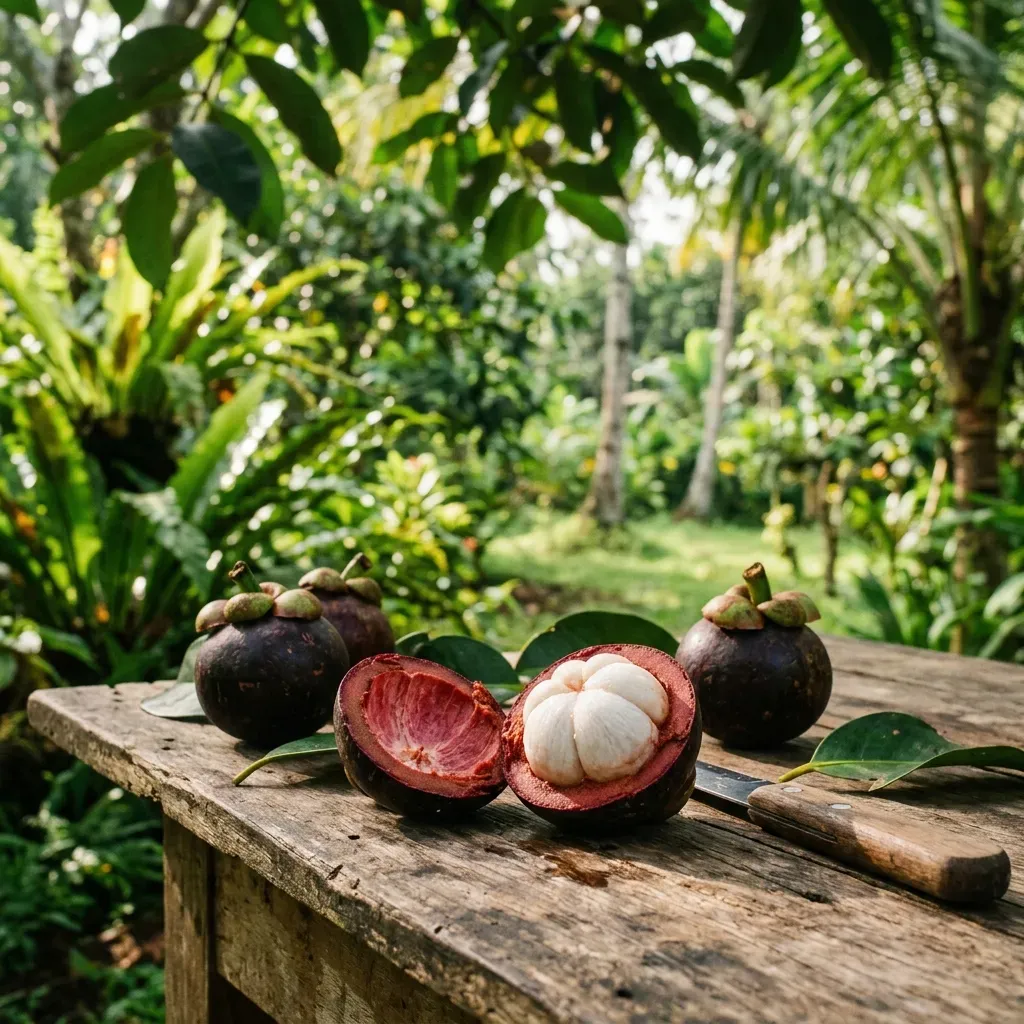 Gambar Manfaat Buah Manggis (Xanthone) dan Kulitnya untuk Anti-Inflamasi dan Kesehatan Jantung