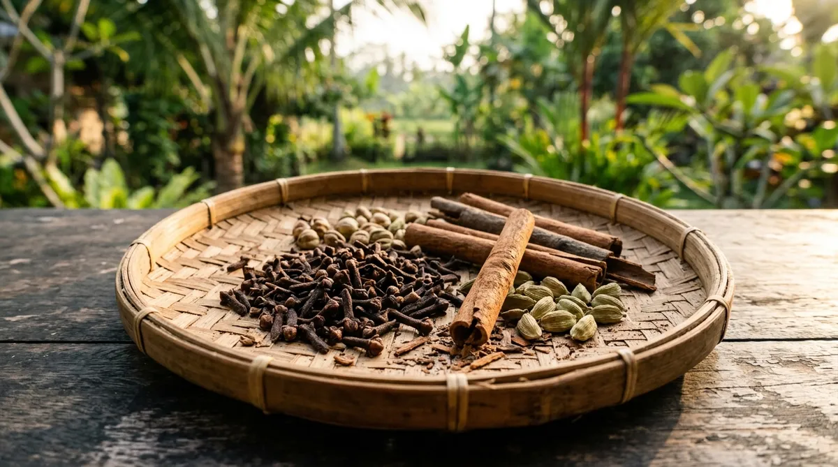 Gambar Manfaat Rempah Cengkeh, Kayu Manis, dan Kapulaga Nusantara untuk Menjaga Kesehatan Jantung dan Gula Darah
