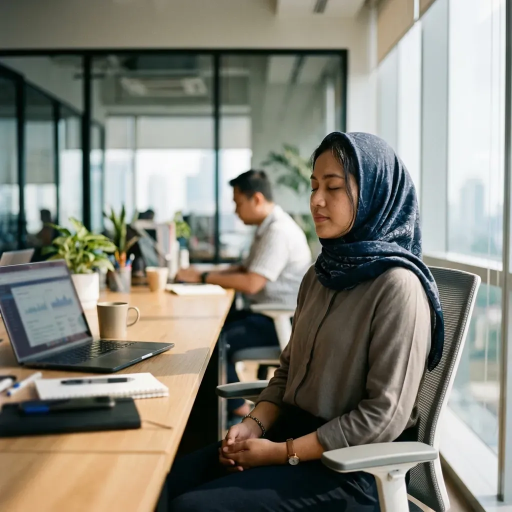 Gambar Pentingnya Menjaga Kesehatan Mental dan Manajemen Stres Kerja di Era Digital