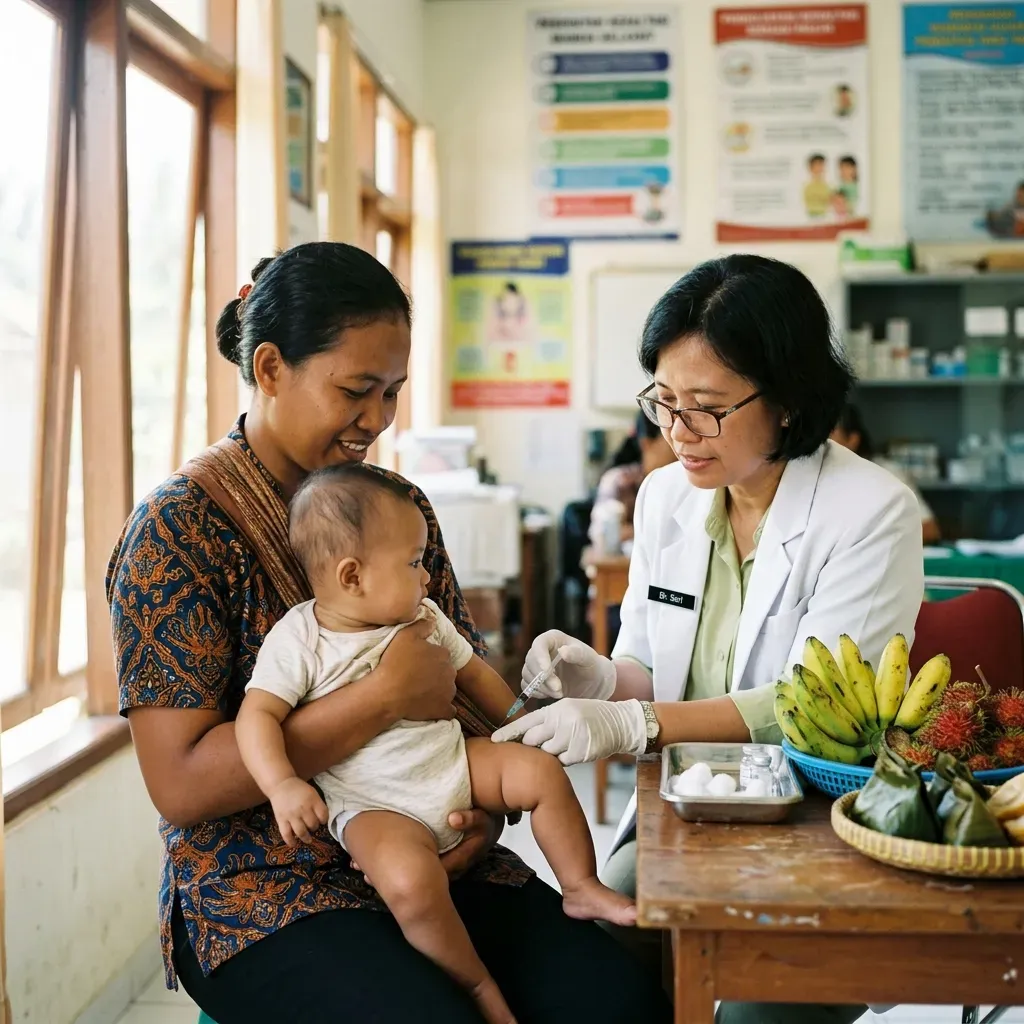 Gambar Pentingnya Vaksinasi Lengkap Anak dan Gizi Mikro Cegah Stunting: Panduan Klinis & Integrasi Digital Layanan Faskes