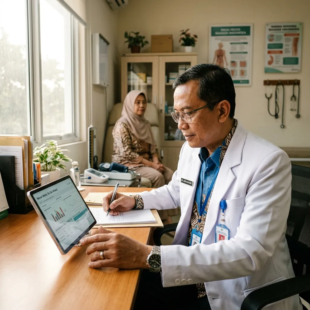 Gambar Kepatuhan Permenkes 24 Tahun 2022: Panduan RME Dokter Mandiri Terintegrasi SATUSEHAT
