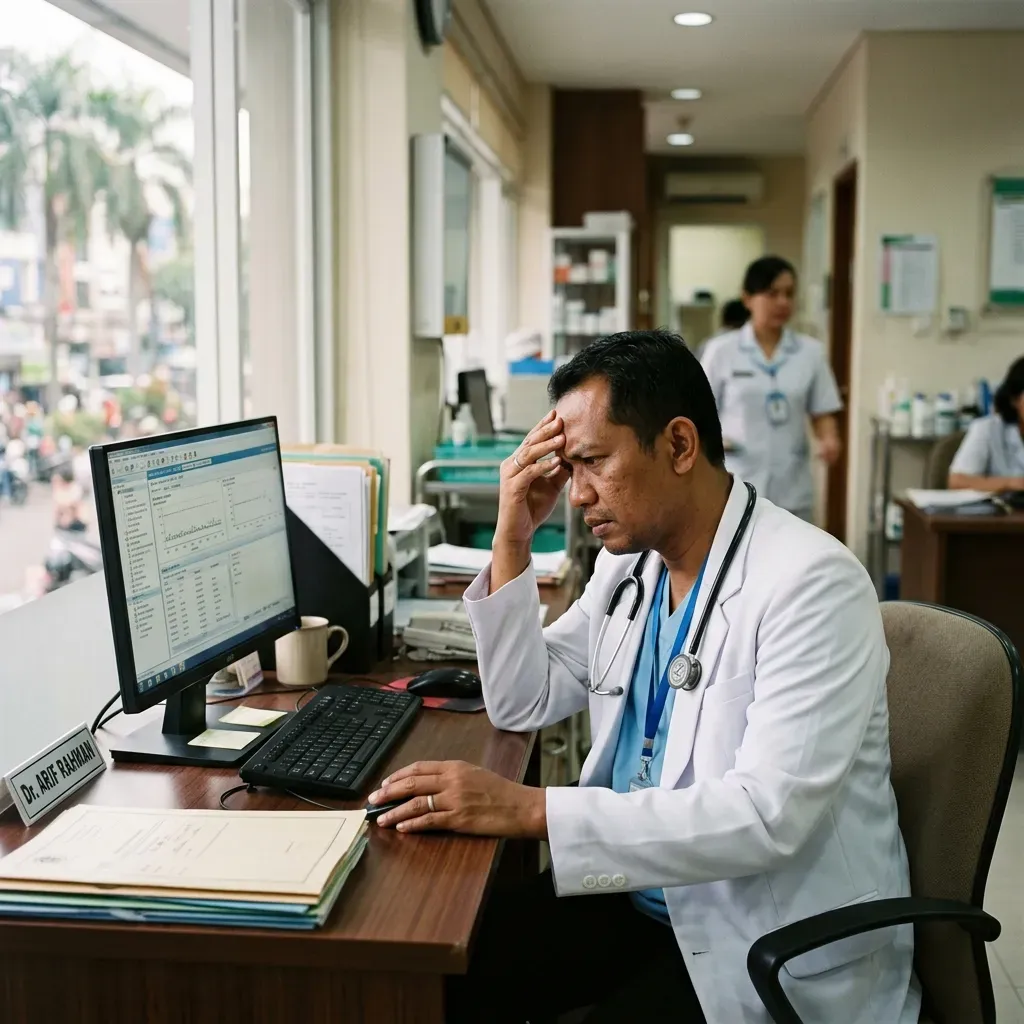 Gambar Sanksi dan Resiko Dokter Mandiri yang Belum Menggunakan RME SATUSEHAT