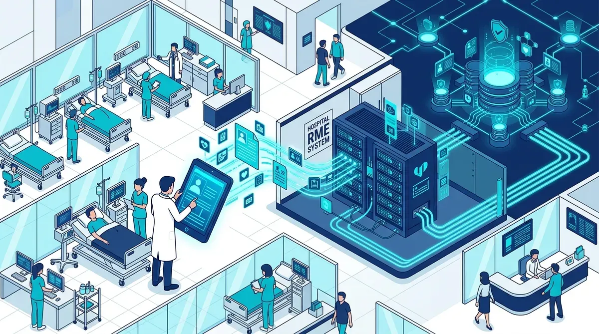 Gambar Panduan Integrasi RME Terintegrasi SATUSEHAT Kemenkes RI: Regulasi, Arsitektur FHIR, dan Langkah Implementasi Faskes