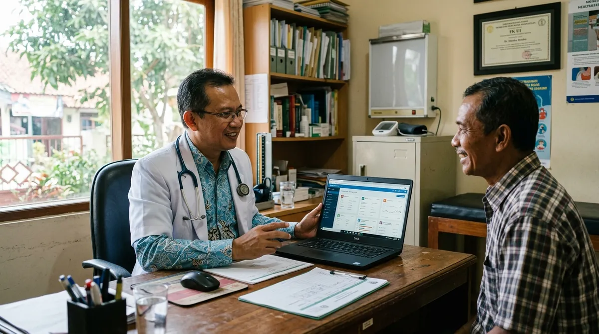 Gambar Software RME Cloud Dokter Praktik Mandiri: Cara Mudah Terhubung ke SATUSEHAT Sesuai Permenkes 24/2022