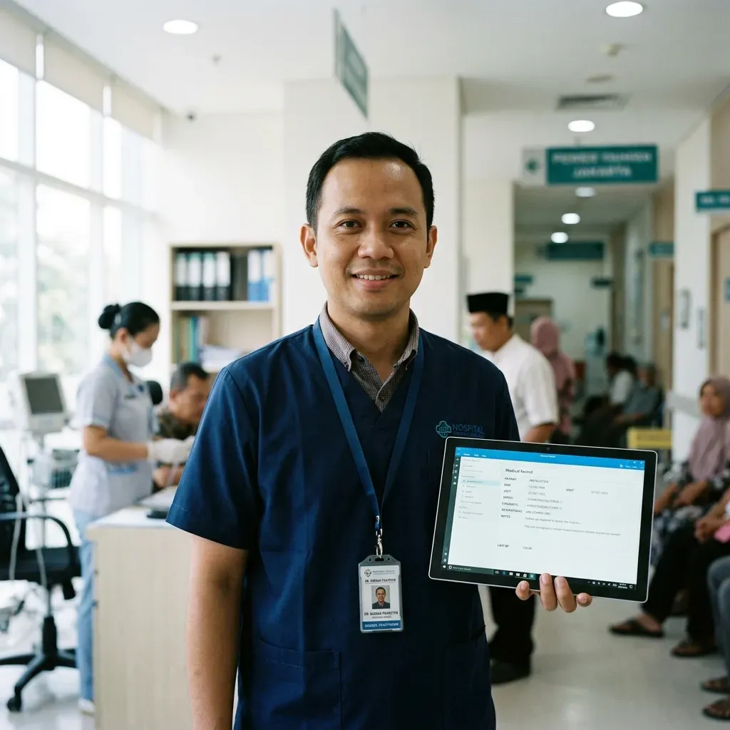 Gambar Solusi ERM Murah Terintegrasi SATUSEHAT untuk Dokter Mandiri dan Klinik