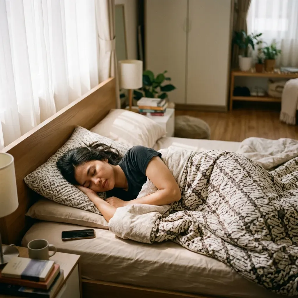 Gambar Solusi Insomnia Alami dan Panduan Ergonomi untuk Pekerja Kantoran serta Integrasi Layanan Kesehatan Kerja