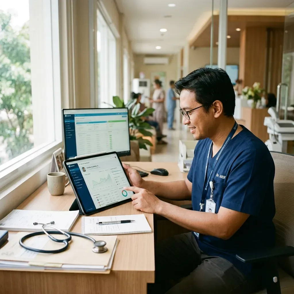 Gambar Solusi SIMRS & RME Cloud Terbaik untuk Praktek Dokter Mandiri & Klinik