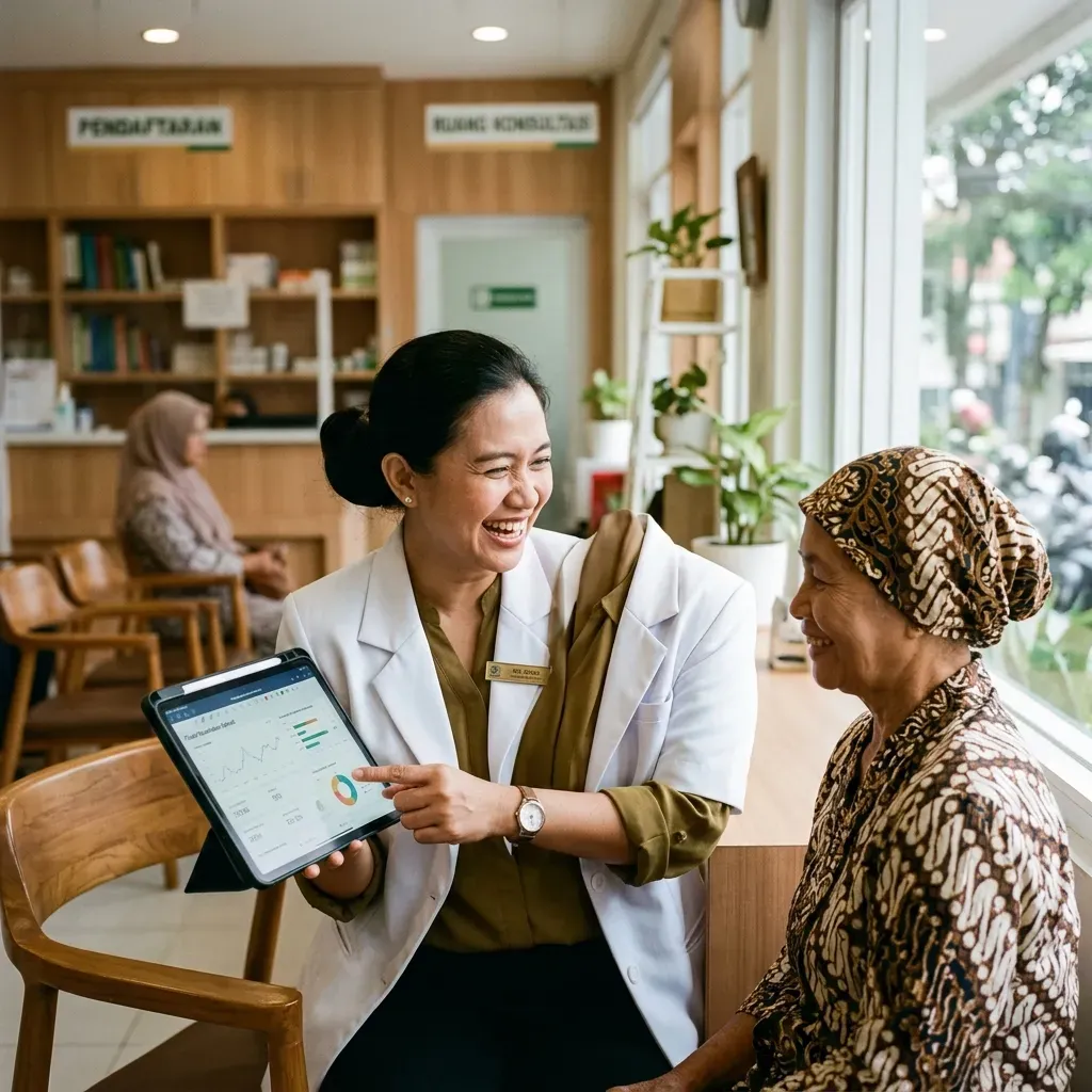 Gambar Strategi Digitalisasi Praktek Dokter Mandiri: Panduan RME Terintegrasi SATUSEHAT untuk Meningkatkan Kepuasan Pasien